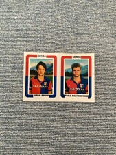 Figurina Domini Adesiva Replica Non Originale Genoa Repro 338 87 88 1987 1988