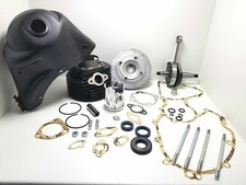 KIT ELABORAZIONE MOTORE CILINDRO DR 130 ALBERO CONO 20 PER PIAGGIO APE 50