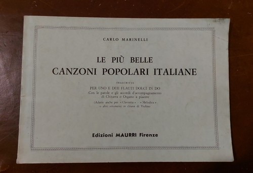 Piu belle canzoni - le, popolari