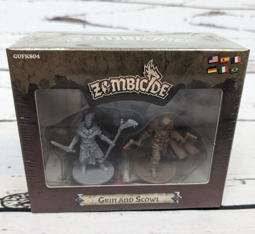 Zombicide grin and scowl black - zombicide,