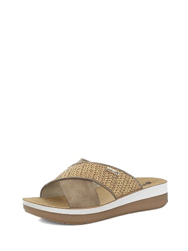 Ciabattine donna beige scuro