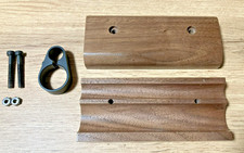 Maniglia in legno + supporto