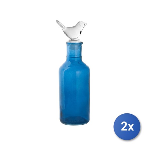 Bottiglie vetro h 21 - in, vetro,