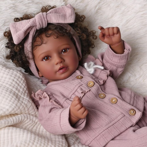 Reborn baby dolls black girl - baby,