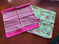 Coppia Federe per cuscini da divano - Cm 42 x 37 - Buone condizioni.