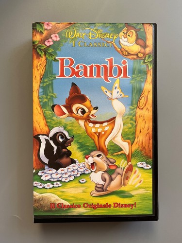 Bambi vhs disney - vs, 4372