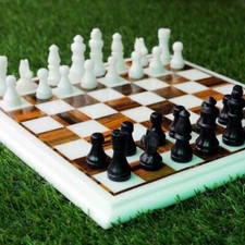Scacchiera In Marmo Fatta A