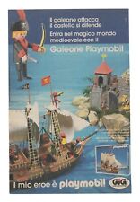 PUBBLICITA' ADVERTISING WERBUNG ITALIAN CLIPPING 1986 GIG PLAYMOBIL GALEONE