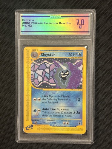Pokémon card cloyster - pokémon,