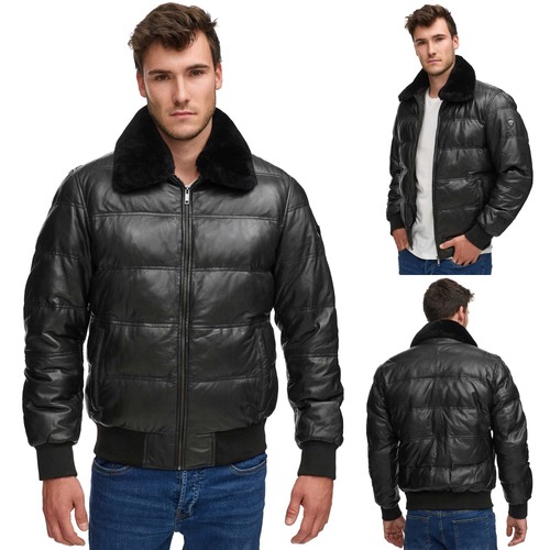 Tazzio giacca pelle uomo - ,
