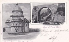 TODI: Chiesa della Consolazione  - Arco di Porta Libera 1905