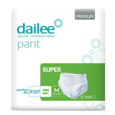 Dailee Pants Super M, L e XL - 14 Pannoloni Per Anziani a Mutanda - Uomo e Donna