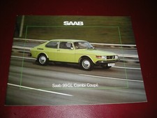 SAAB SCANIA BROCHURE SAAB 99GL COMBI COUPE' 1975 COME DA FOTO -OTTIME CONDIZIONI