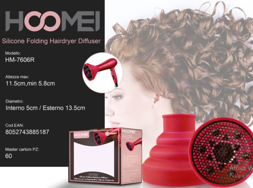 Diffusore silicone per phon - in,