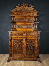 Credenza Piattaia Neorinascimentale
