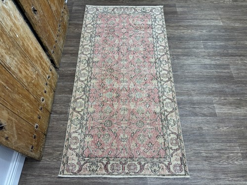 Runner turco rosa vintage - , 3x7