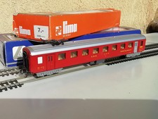 LIMA CARROZZA RESTAURANT SBB CFF LIVREA TEE ROSSO CON PANTOGRAFO,CON SCATOLA