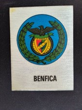 figurina calcio '74 ediraf new con velina scudetto BENFICA