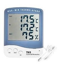 DIGITAL THERMOHYGROMETER WITH