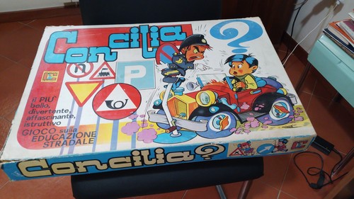 Rara scatola gioco epoca - da,