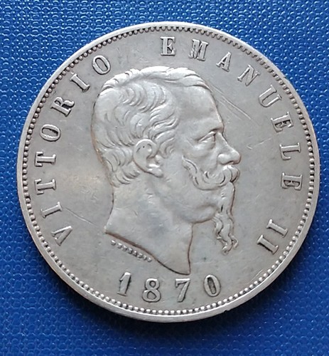Moneta regno 5 lire - regno,