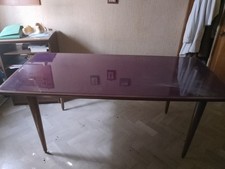 Tavolo Da Sala Per 8 Posti Con Pianain Vetro  Con Crepa