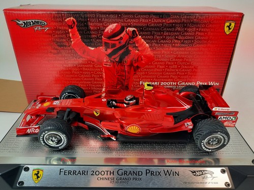 Hot wheels ferrari f2007 6 - wheels,