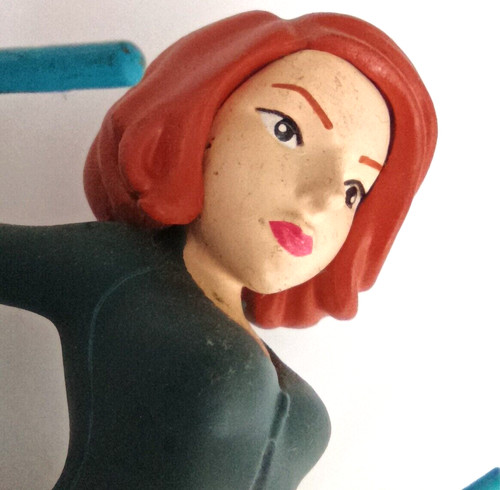 Black widow hawkeye figures - black, &