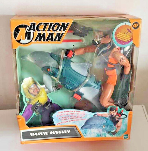 Rara action man marine - marine, mission