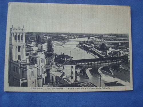 Vecchia cartolina bassano - vecchia, del