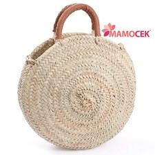 BORSA Coffa donna paglia tonda