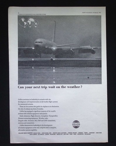 Original 1967 advert collins - 1967,