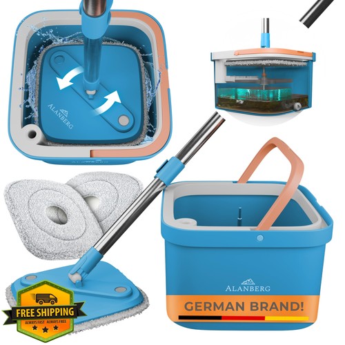 Alanberg spin mop secchio set - spin,