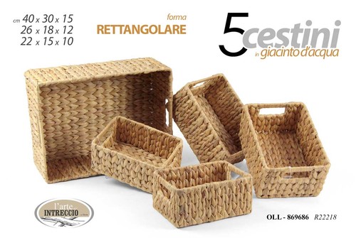 Cestini cesto portafrutta - 5,