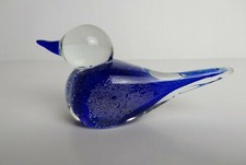 Statuina uccellino in vetro