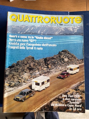 Rivista quattroruote luglio - quattroruote,