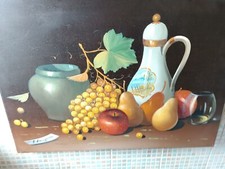  Dipinto Su Tela  Firmato natura morta Salvatore Langella