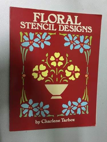 Libro floral stencil designs - stencil,