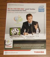 Rara Pubblicità TOSHIBA
