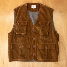 Gilet in velluto a coste