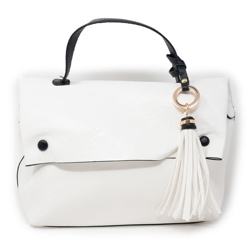 Borsa bianca postina donna - borsa,