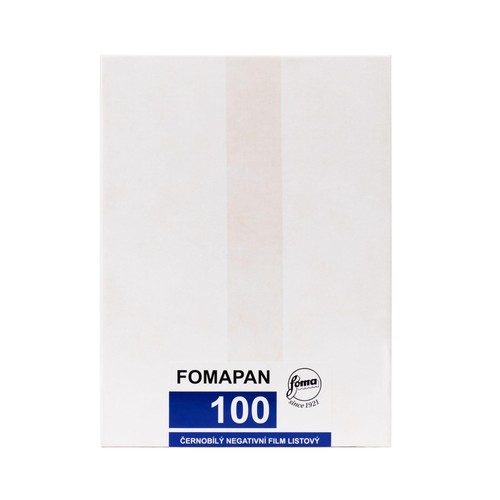 Fomapan 100 classic - 4x5", p/w