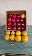 PALLE BILIARDO BOCCETTE VINTAGE SCATOLA MODERNARIATO