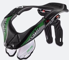 COLLARE PROTEZIONE COLLO NECK BRACE CROSS ENDURO LEATT GPX 5.5 BLACK TG L/XL