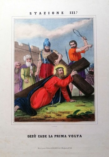 Via crucis stazione iii - crucis,