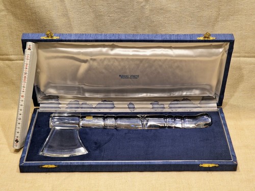 Ascia vetro murano - ascia,