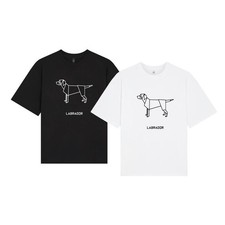 T-Shirt Labrador Origami