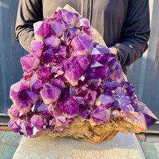 46,5 libbre grande ametista cattedrale ametista geode ametista grezza grassa cluster