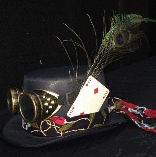 Cappello cilindro steampunk - cappello, a