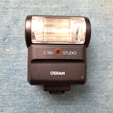 FLASH OSRAM C 180 STUDIO x FOTOCAMERA CON SCATOLA E ISTRUZIONI